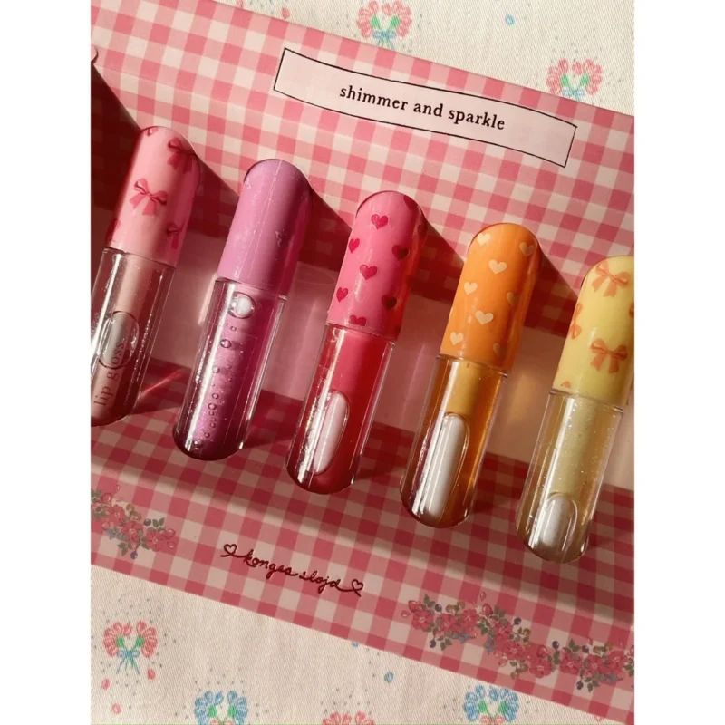 Konges Sløjd glitter lip gloss 5-piece set for kids