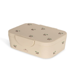Konges Sløjd Cherry Blush kids' silicone lunch box with divider